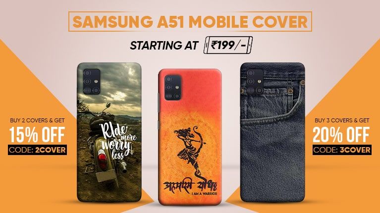 Samsung a51 deals mobile cover